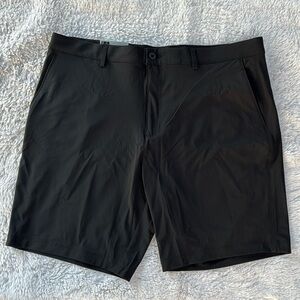 Greg Norman Black Athletic Shorts